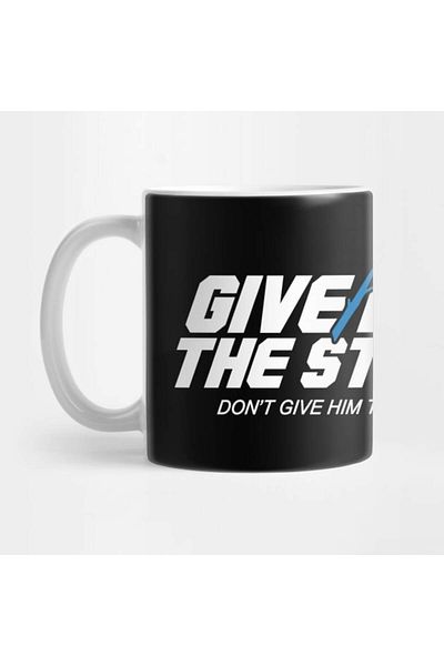 Pixxa Give Him the Stick Mug Cup
