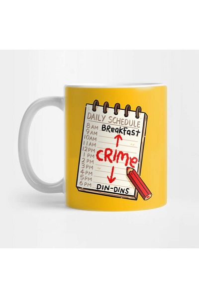 Pixxa Daily Schedule Mug Cup
