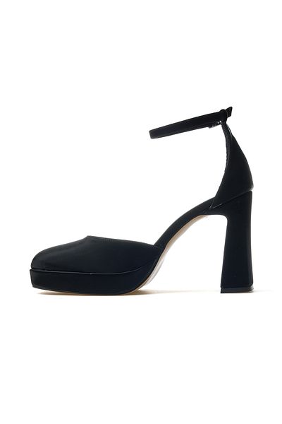 YAŞAR KAŞLI Women's Platform Heeled Shoes 25Y Ykş.8391 Z Black