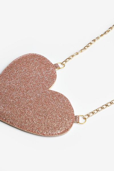 Le Mabelle Rose Heart Shaped Girl's Bag