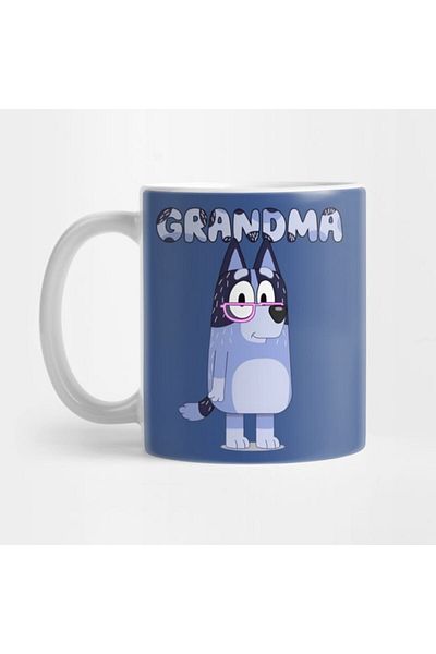 Pixxa Bluey Grandma Mug Cup
