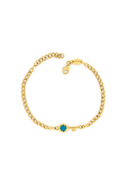 MOHI Fine Jewellery Bratara din aur galben de 14k