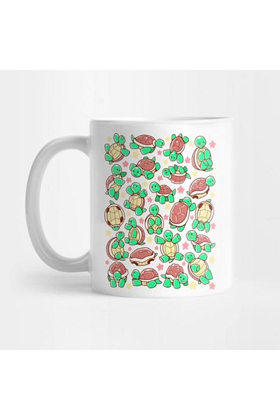 Pixxa Turtle Mug Cup