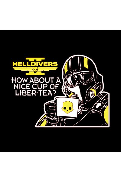 Pixxa Helldivers Cup of Liber-Tea Mug Cup