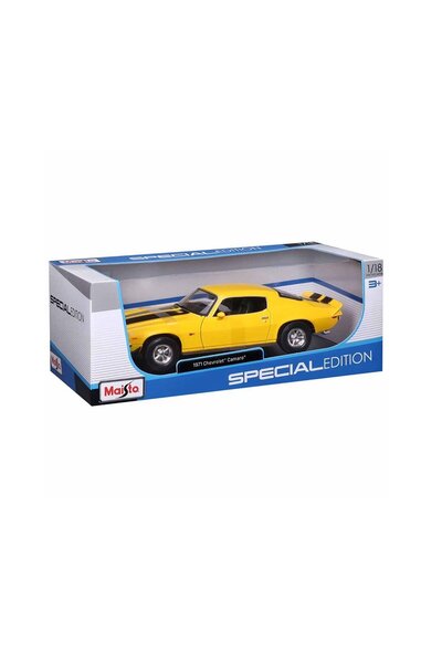BYCEGU Mais 31131 1971 Chevrolet Camaro Model Car 1:18 -Necotoys