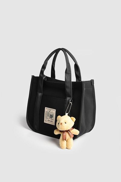 La La'Graccio Paris Geantă de mână și crossbody La'Graccio Paris pentru femei, neagră