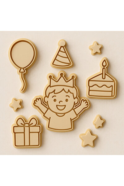 CESTOPİENO مجموعة عيد ميلاد الصبي، تشكيل العجين/البسكويت، السيراميك، طين البو...