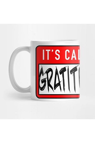 Pixxa It's Called Gratitude - Gratitude Mug