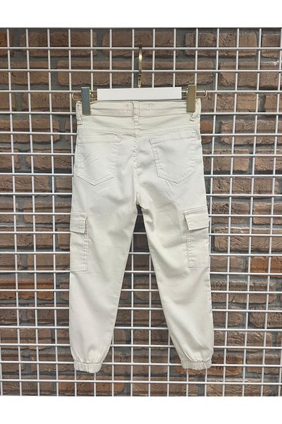markamodi Uni̇Sex Cargo Pants with Cargo Pockets and Elasticized Legs