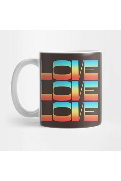 Pixxa Love Love Love Mug Cup