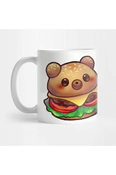 Pixxa Bear Hamburgeri - كوب همبرغر الحب