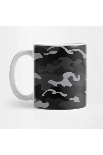 Pixxa Black Camouflage Mug