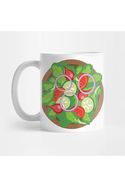 Pixxa Salad Love Mug Cup