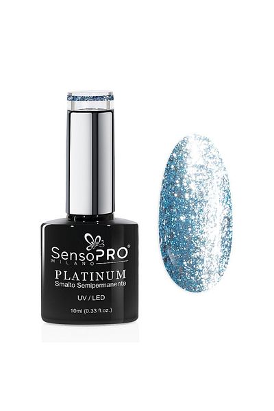 SensoPRO Milano Platinum SensoPRO Milano semi-permanent nail polish 10ml, Sky Reflection #25