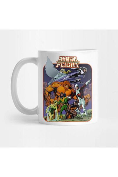 Pixxa Alpha Flight Mug Cup