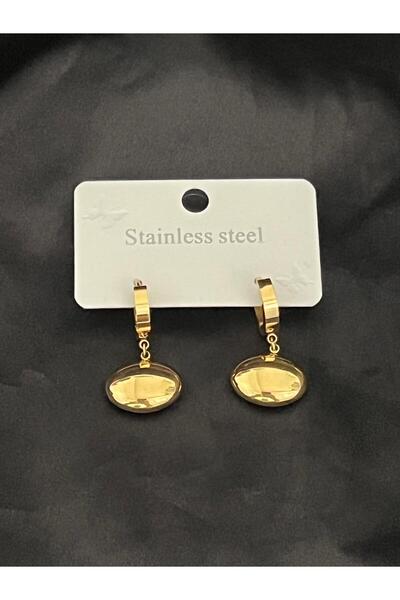 Meri Gold Mini Steel Earrings