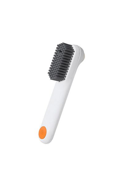 Limitless Shoe Brush With Soap Dispenser Multifunctional Wall Mountable Shoe Brush Cleaner