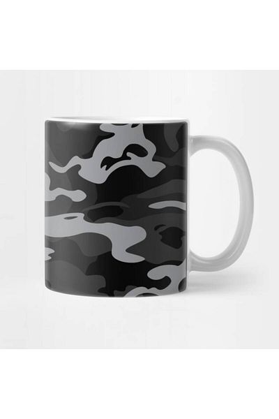 Pixxa Black Camouflage Mug