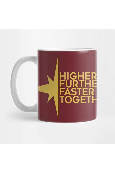 Pixxa Higher Further Faster Together Mug Cup