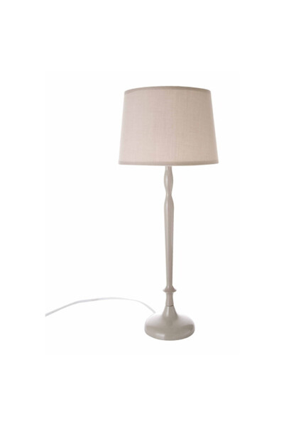 Bizzotto Decorative Metal Beige Lamp Agueda 48.5h