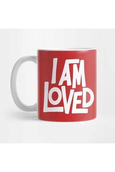Pixxa I Am Loved Mug Cup