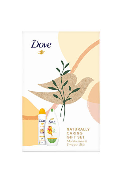 Dove Setul Dove Naturally Mosturizing contine: Antiperspirant spray, 150 ml +...