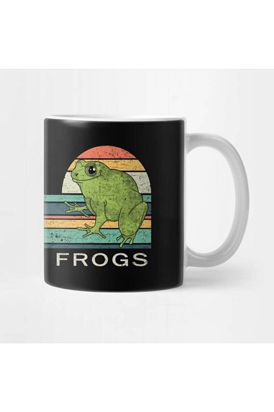 Pixxa Milf: Man I Love Frogs Mug