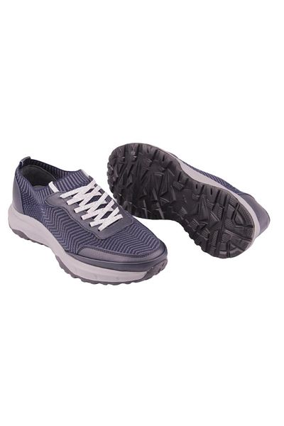 DETECTOR Trailknit Flex Men's Genuine Leather & Knitwear Casual Sports Shoes 2762
