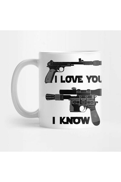 Pixxa I Love You, I Know Mug Cup