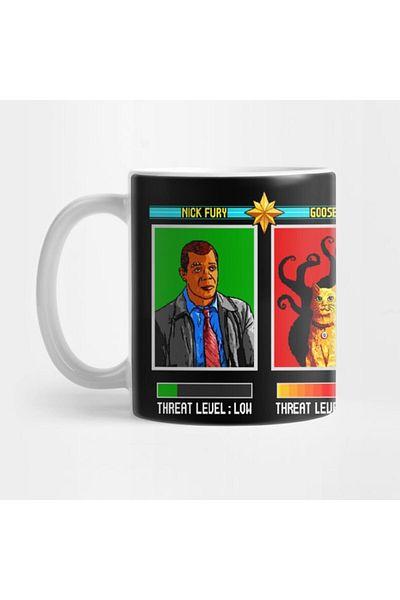 Pixxa Threat Level High Mug