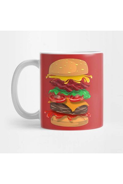 Pixxa Hamburger Love Mug