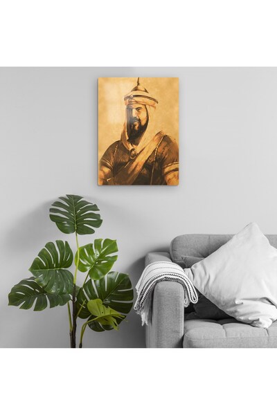 Pixxa Selahaddin Eyyubi Metal Tablo Model 1