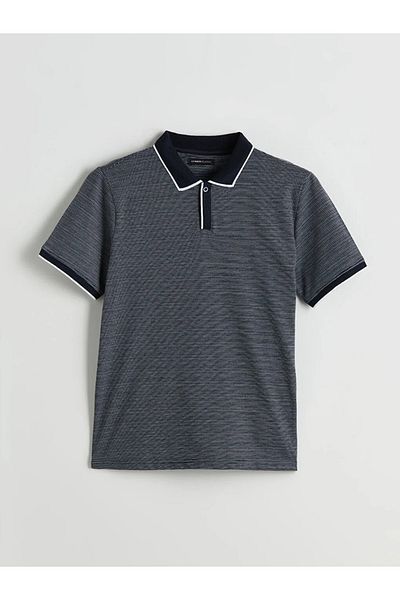 LC Waikiki Lcwaikiki Classic Polo Collar Striped Men's T-Shirt