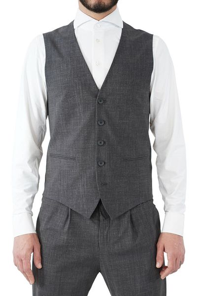 IOS - Innovation of suiting GREY COSTUME VEST - IOS by Maica - GREY, 44