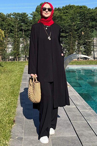 Rabia Şamlı Yaren Triple Suit Black
