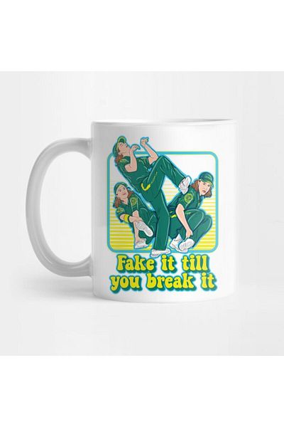 Pixxa كوب Fake It Till You Break It