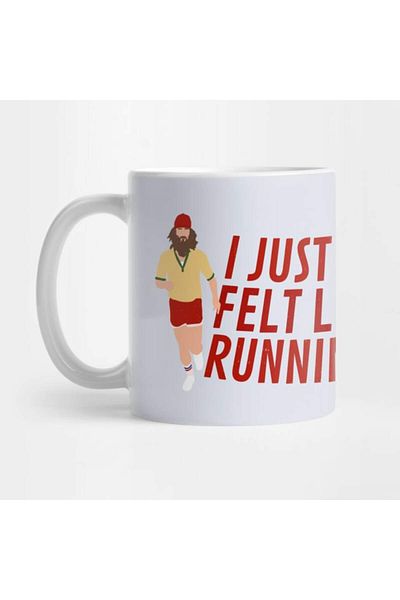 Pixxa I Just Felt Like Running - Forrest Gump Mug