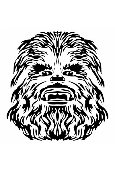 INOVATIX Set de 8 piese, autocolant de colorat Chewbacca Star Wars, INOVATIX®...