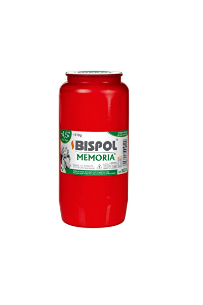 BISPOL Candela rezerva Memoria WO7c rosu 108 ore, Bispol 310gr
