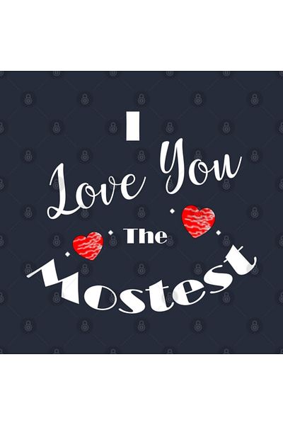 Pixxa I Love You the Mostest Mug Cup