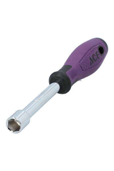 ACE TPR Handle Cushion Grip Nut Driver Multicolor 12mm