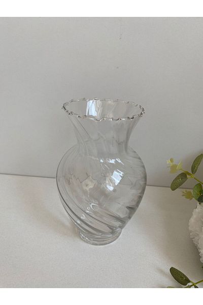 LEONEV Pinterest Model Glass Vase 20 cm