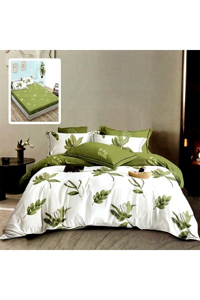 PATONE Finet bed linen, fitted sheet 160x200cm, 6 pieces, double bed, Pucioasa, RAH160-186