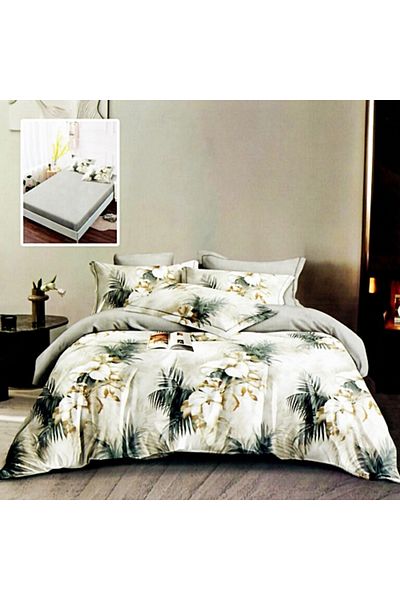 PATONE Finet bed linen, fitted sheet 160x200cm, 6 pieces, double bed, Pucioasa, RAH160-219