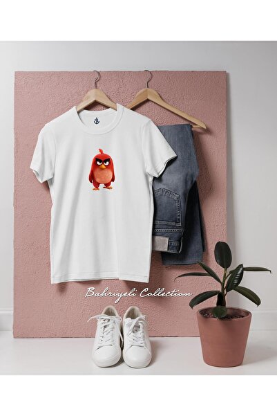 bahriyeli.jpeg Oversize Angry Birds Action Design Unisex T-Shirt
