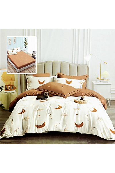PATONE Finet bed linen, fitted sheet 180x200cm, 6 pieces, double bed, Pucioasa, RAH160-208