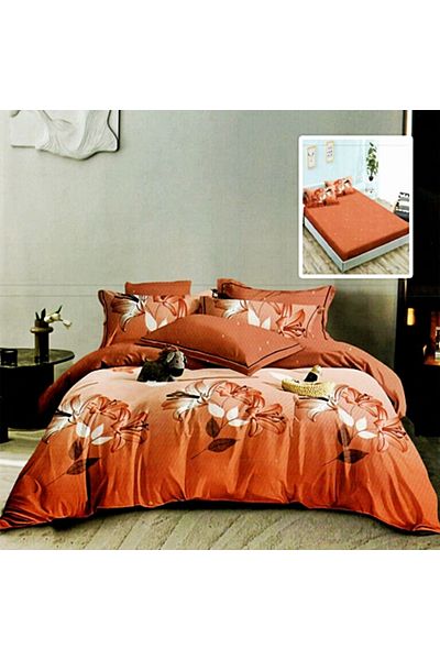 PATONE Finet bed linen, fitted sheet 180x200cm, 6 pieces, double bed, Pucioasa, RAH160-196