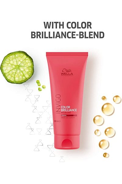 Wella Invigo Color Brilliance Coarse Conditioner That Improves Hair Surface for Dyed Hair 200ml