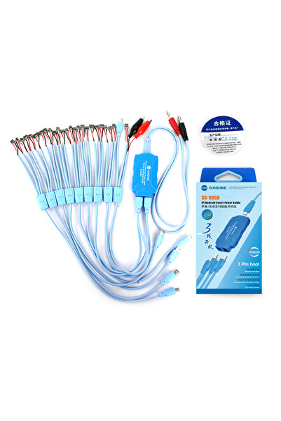 DESFREE SUNSHİNE SS-905D GÜÇ KAYNAĞI AKIM TEST KABLOSU ANDROİD VE İPHONE 6G 1...