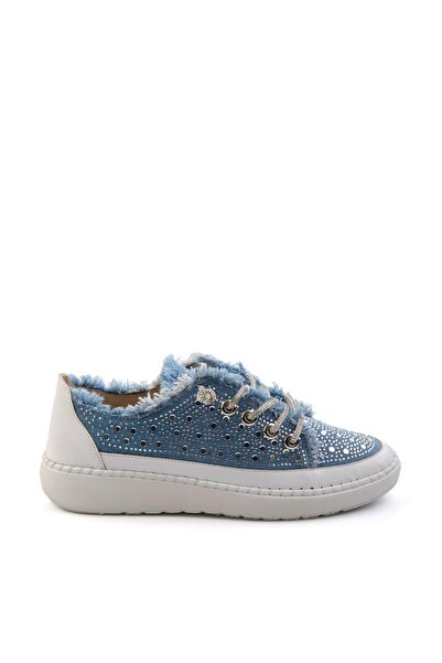 Bambi Mavi Kadın Sneaker K01309000318